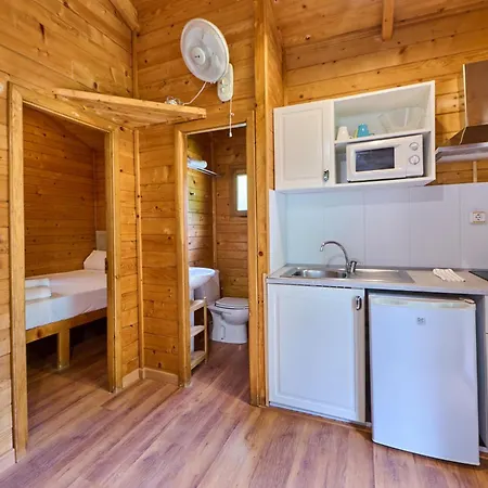 Camping-Bungalow La Vall De Campmajor Sant Miquel de Campmajor Chambre photo