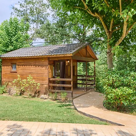 Camping-Bungalow La Vall De Campmajor Sant Miquel de Campmajor Chambre photo