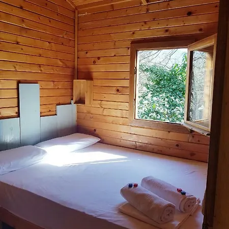 Camping-Bungalow La Vall De Campmajor Sant Miquel de Campmajor Extérieur photo